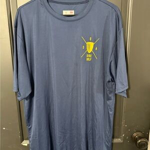 Men's Blue DGA Disc Golf Shirt